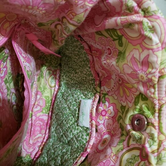 Vera Bradley Mix Print Bundle Bag & Makeup Case - Picture 6 of 7